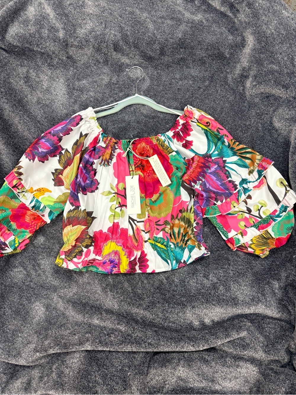 Floral Off-Shoulder Rachel Zoe
Top